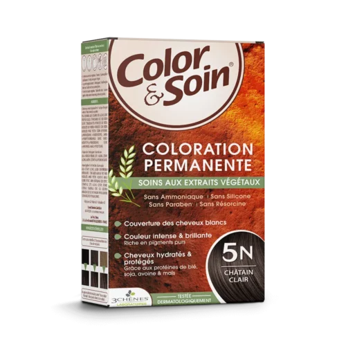 3 CHÊNES Colorations Color & Soin ADVANCED 5N CHATAIN CLAIR