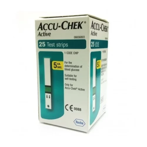 ACCU-CHEK ACTIVE BANDELETTES BOITE DE 25