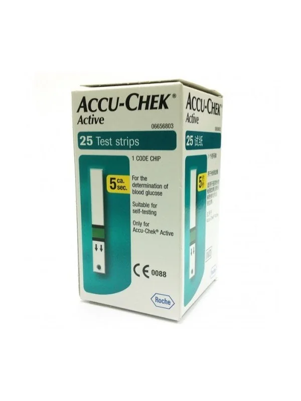 ACCU-CHEK ACTIVE BANDELETTES BOITE DE 25