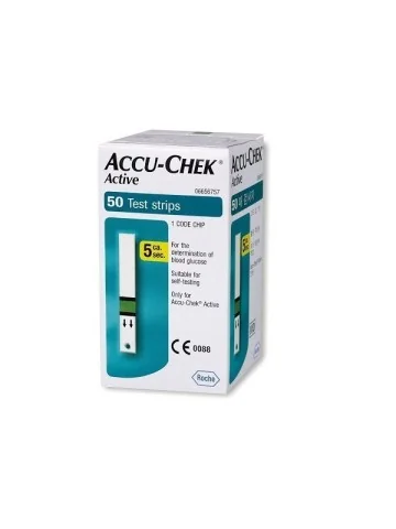 ACCU-CHEK ACTIVE BANDELETTES BOITE DE 50