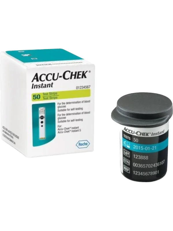 ACCU-CHEK INSTANT BANDELETTES BOITE DE 50