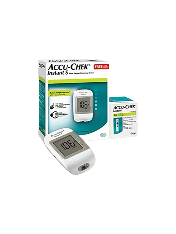 COFFRET ACCU-CHEK INSTANT (GLUCOMETRE+60 BANDELETTES)