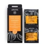 Apivita EXPRESS BEAUTY Masque Visage Détox à la Citrouille 6*2*8ML