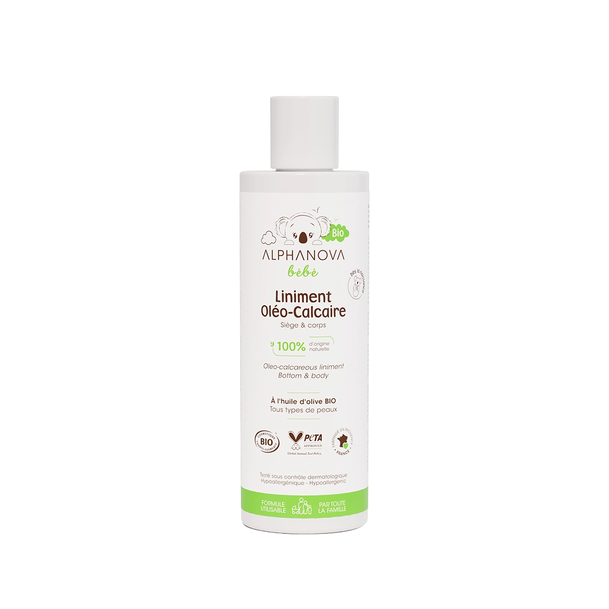 ALPHANOVA Liniment Oléo-Calcaire Bio