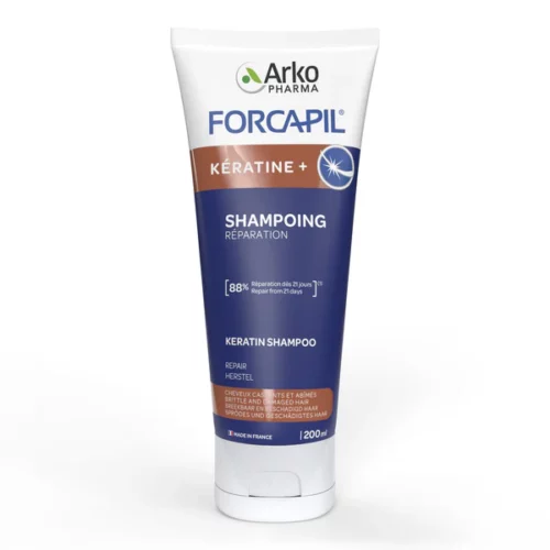 Arkopharma—Forcapil Shampoing Fortifiant Kératine +—200ml