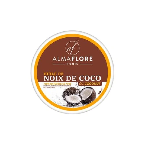 ALMAFLORE Huile Noix De Coco Pot 100ML