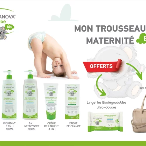 ALPHANOVA Bébé Mon Trousseau Maternité Bio