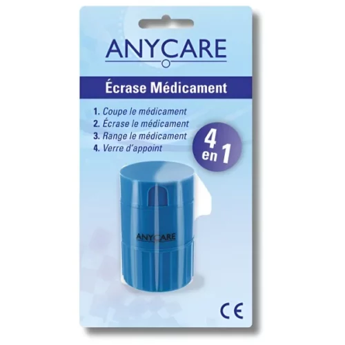 ANYCARE PILLULIER 4EN1 ECRASE MEDICAMENTS