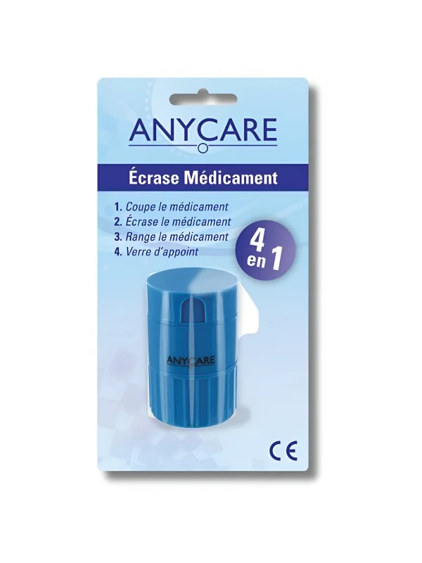 ANYCARE PILLULIER 4EN1 ECRASE MEDICAMENTS