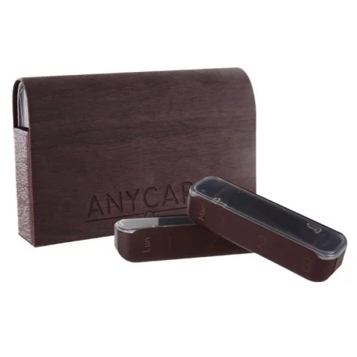 ANYCARE PILULIER MINI BOOK NOIR