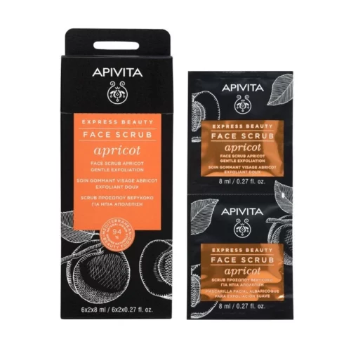 APIVITA EXPRESS BEAUTY FACE SCRUB ABRICOT 6*2*8ML