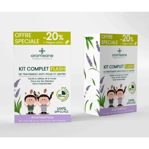 AROMEANE—KIT COMPLET FLASH ANTI POUX