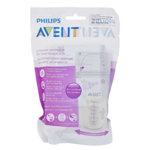 Avent—Philips Sac de Conservation du Lait Maternel 25 Piéces