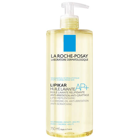 LA ROCHE POSAY LIPIKAR AP+ HUILE LAVANTE PEAUX TENDANCE ECZEMA ATOPIQUE 400ML