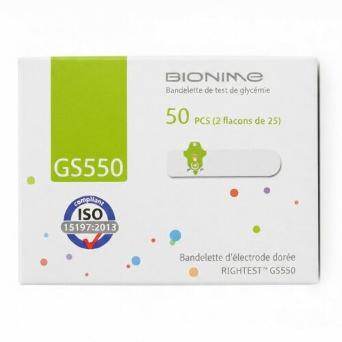 Bionime – Bandelettes Glycémie – Test Précis en Tunisie