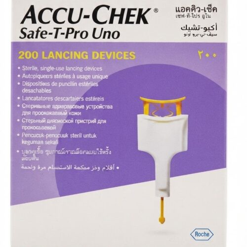 Accu-Chek — Safe-T Pro Uno Lancettes Stériles Intégrées 28G 1,5mm