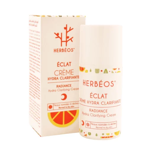 HERBÉOS Crème Hydra Clarifiante Éclat Nuit 40 ml