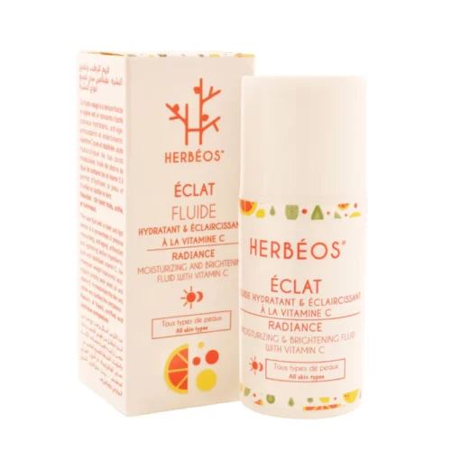 HERBÉOS Fluide Clarifiant Éclat à la Vitamine C Hydratant Eclaircissant 40 ml