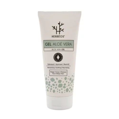 HERBÉOS Gel Aloé Vera à L'huile De Pépins De Figue De Barbarie & au collagène marin 200 ml