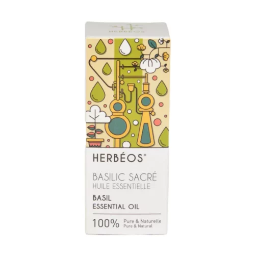 HERBÉOS Huile Essentielle De Basilic Sacré 5 ml