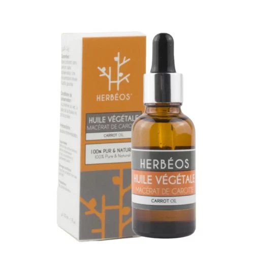HERBEOS HUILE VEGETALE MACERAT DE CAROTTE 30ML