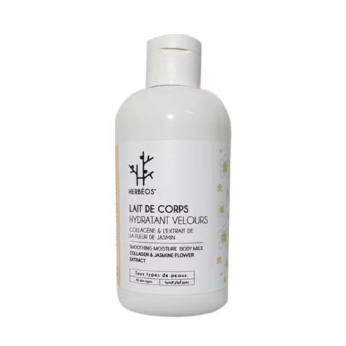 HERBÉOS Lait De Corps Velours Collagène & Jasmin 250 ml