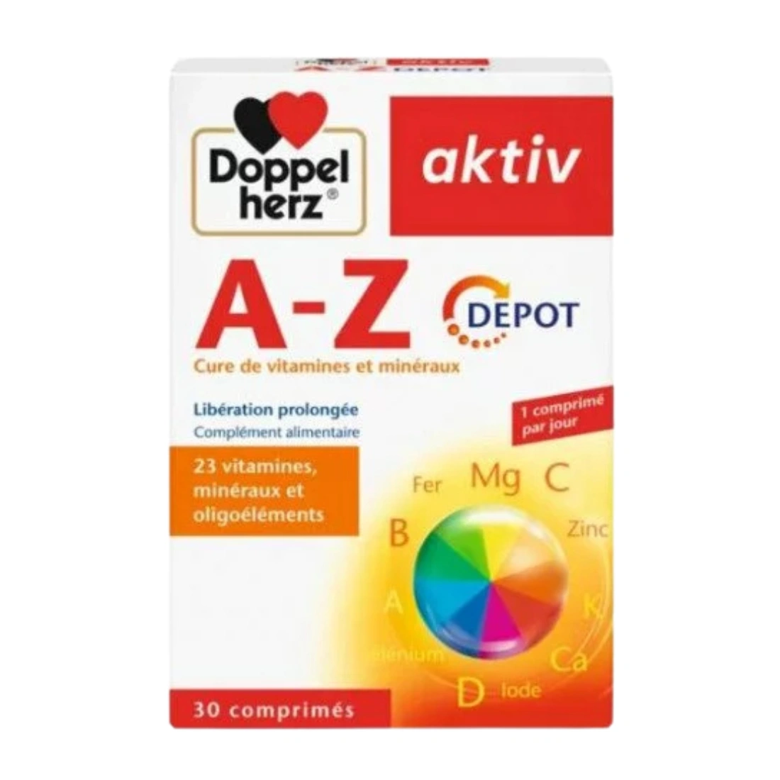 AKTIV A-Z ACTION DURABLE 30 COMPRIMES