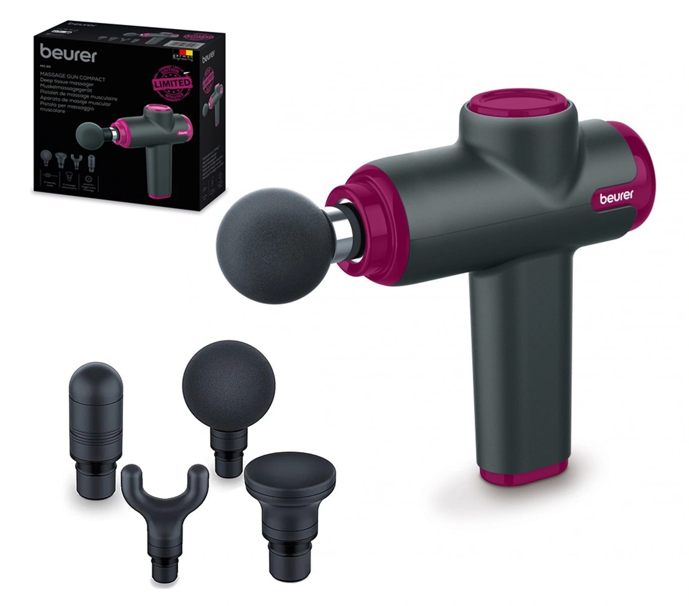 BEURER MG99 PISTOLET DE MASSAGE MUSCULAIRE LIMITED EDITION