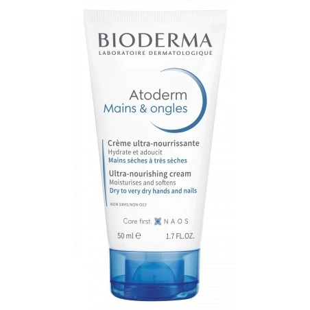 BIODERMA ATODERM CREME MAINS & ONGLES ULTRA NOURISSANTE 50ML