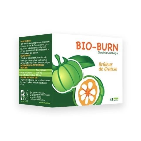 BIOHEALTH BIO-BURN BRULEUR DE GRAISSE 45 GELULES