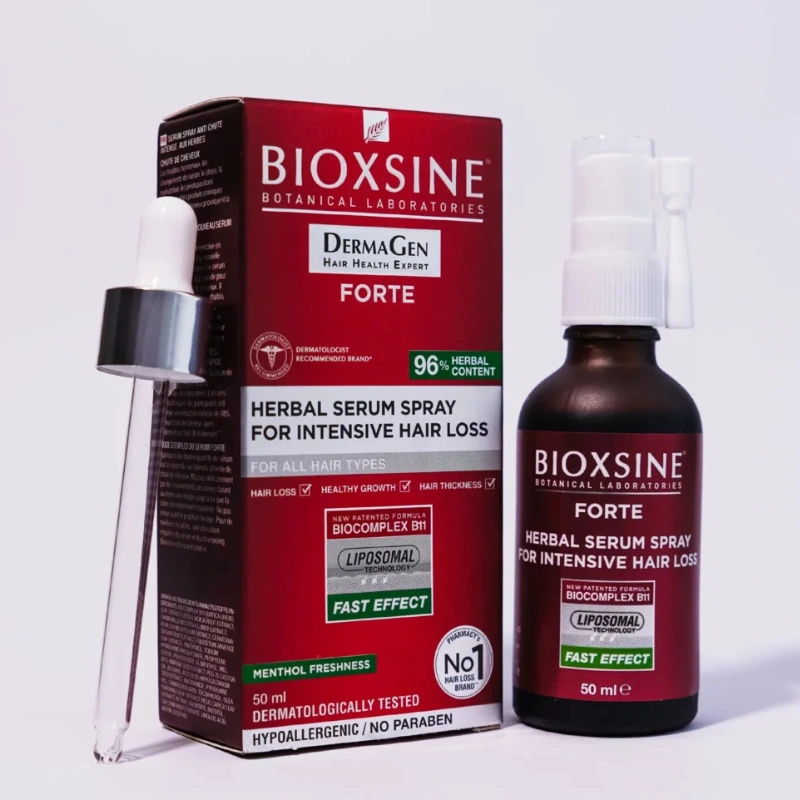 BIOXSINE FORTE SERUM SPRAY ANTI CHUTE INTENSE AUX HERBES 50ML