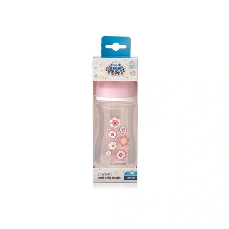 CANPOL BABIES BIBERON ANTI COLIQUE 240ML TETINE 3M+ 35/217