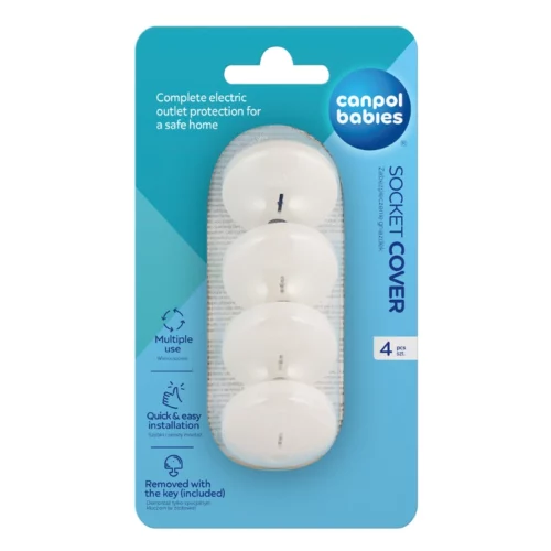 CANPOL BABIES PROTECTIONS POUR PRISES 4 PCS 13/100