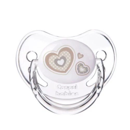 CANPOL BABIES SUCCETTE ORTHODONTIQUE EN SILICONE 0-6MOIS REF 22/565