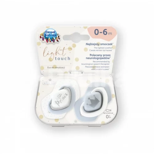 CANPOL BABIES SUCETTE UNIVERSELLE 0-6M ROYAL BABY 22/650