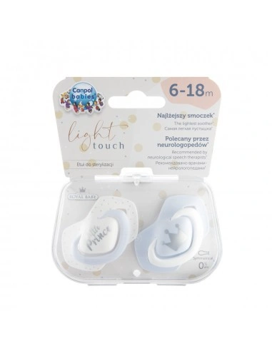 CANPOL BABIES SUCETTE UNIVERSELLE 6-18M ROYAL BABY 2/651