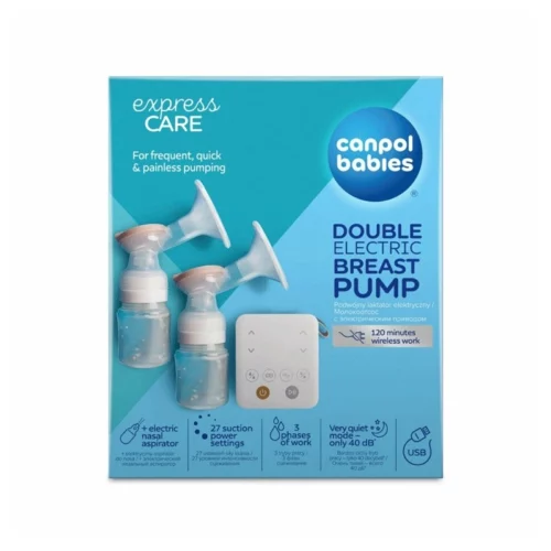 CANPOL TIRE-LAIT ELECTRIQUE DOUBLE EXPRESS CARE