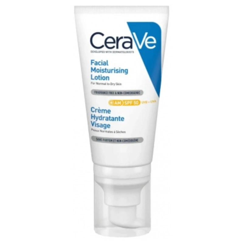 CERAVE CREME HYDRATANTE VISAGE SPF50 52ML