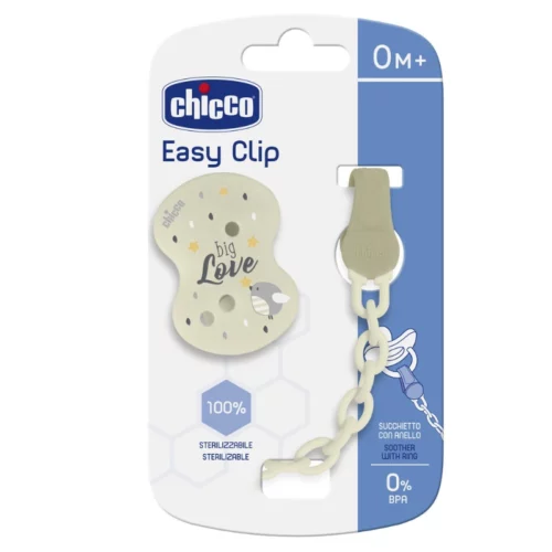 CHICCO ATTACHE SUCETTE EASY CLIP 0M+ REF 00-2129