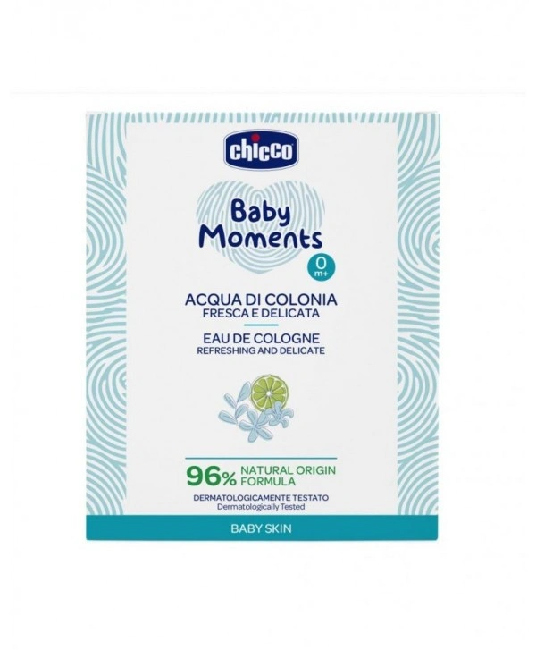 CHICCO BABY MOMENT EAU DE COLOGNE 0M+ 100ML