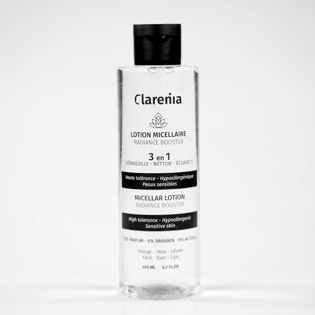 CLARENIA LOTION MICELLAIRE RADIANCE BOOSTER 3EN1 200ML