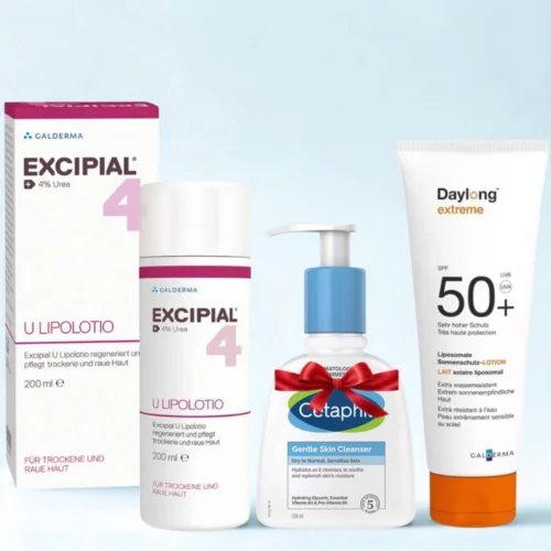 DAYLONG EXTREME LOTION SOLAIRE SPF50+ 100ML+EXCIPIAL U4 LIPOLOTION 200ML+LOTION NETTOYANTE 236ML (OFFERT)