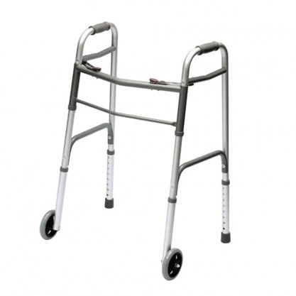 DEAMBULATEUR FIXE A ROUES POUR ADULTE