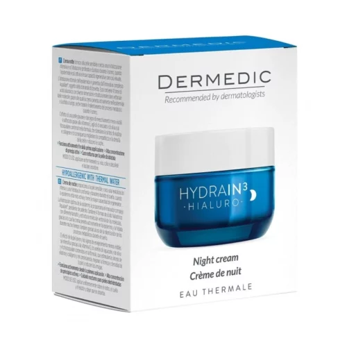 DERMEDIC HYDRAIN 3 CREME DE NUIT HYDRATANTE 55ML