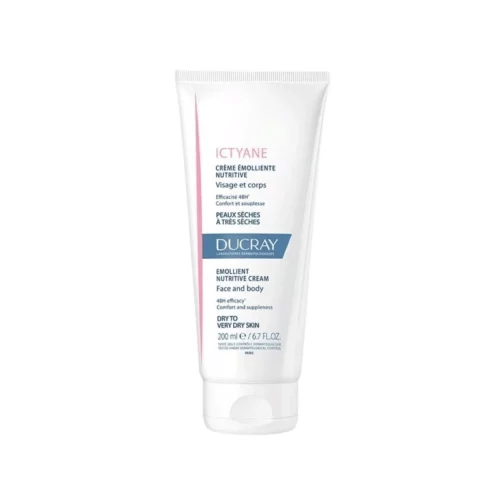 DUCRAY ICTYANE CREME EMOLLIENTE NUTRITIVE VISAGE ET CORPS 200ML