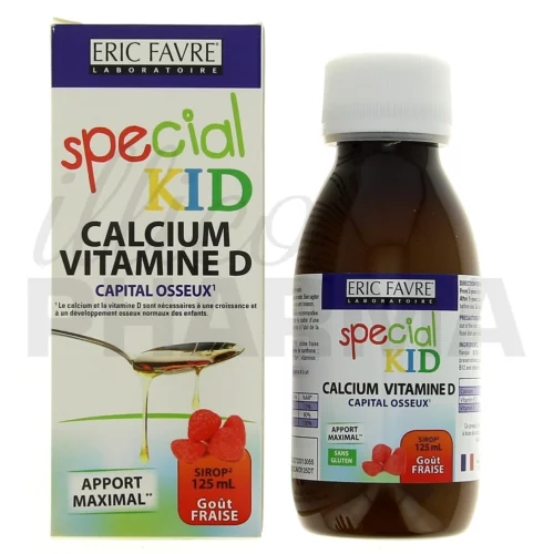 ERIC FAVRE SPECIAL KID CALCIUM VITAMINE D 125ML