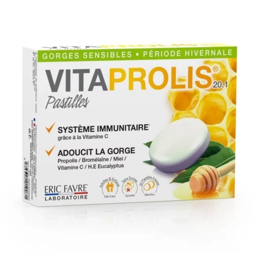 ERIC FAVRE VITAPROLIS PASTILLES GORGE 20 PASTILLES