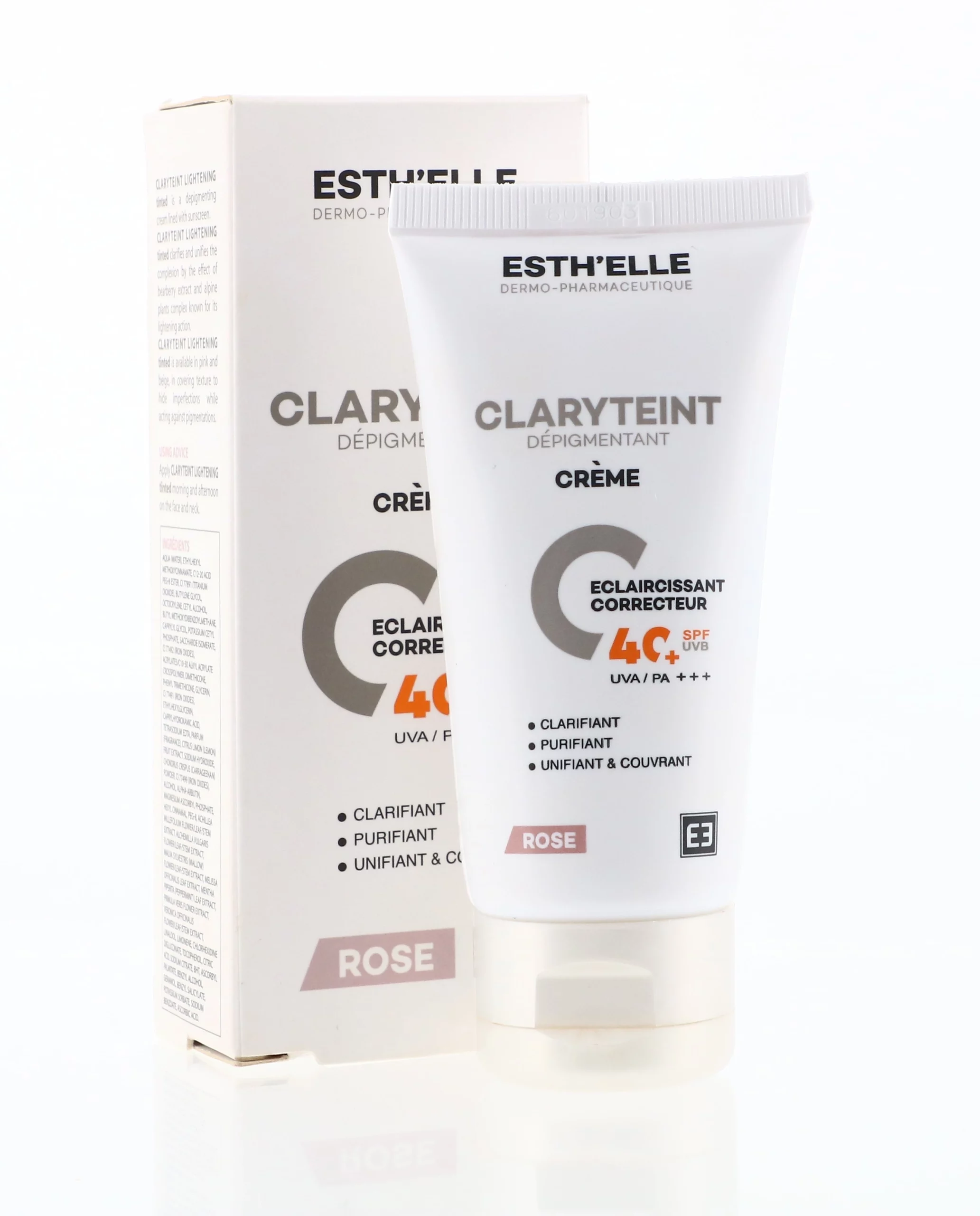 ESTHELLE ECRAN CLARYTEINT SPF 40+