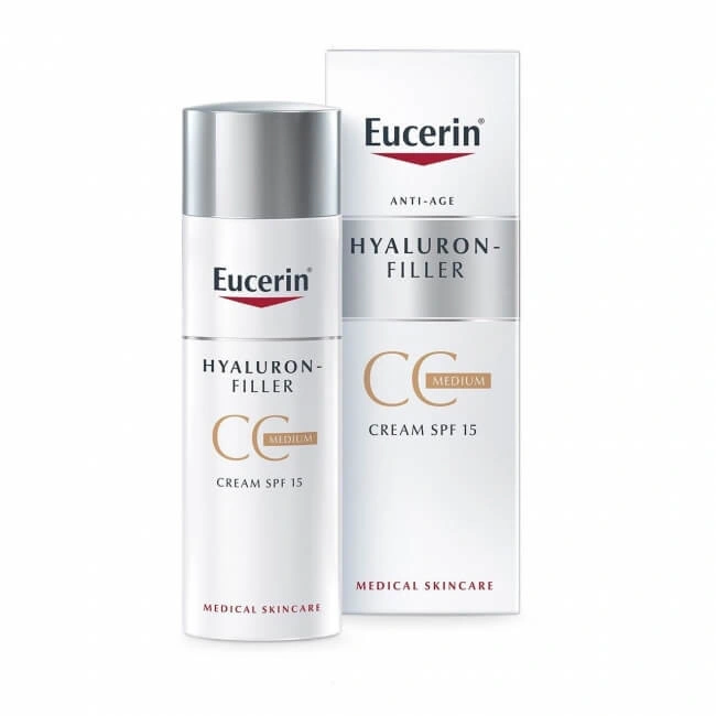 EUCERIN HYALURON-FILLER CC CREAM MEDIUM SPF 15 50ML