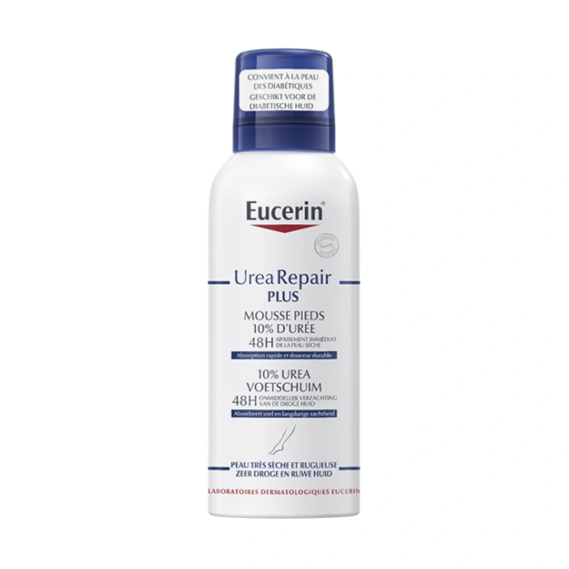 EUCERIN UREA REPAIRE PLUS MOUSSE PIEDS 10% DUREE 150 ML